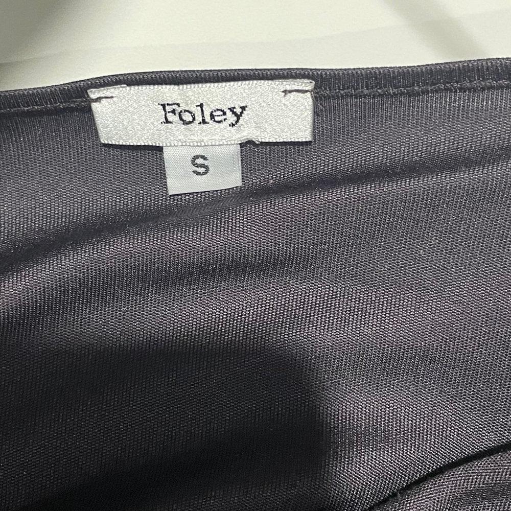 Foley Side Ruched Silk Dress - Picture 8 of 9